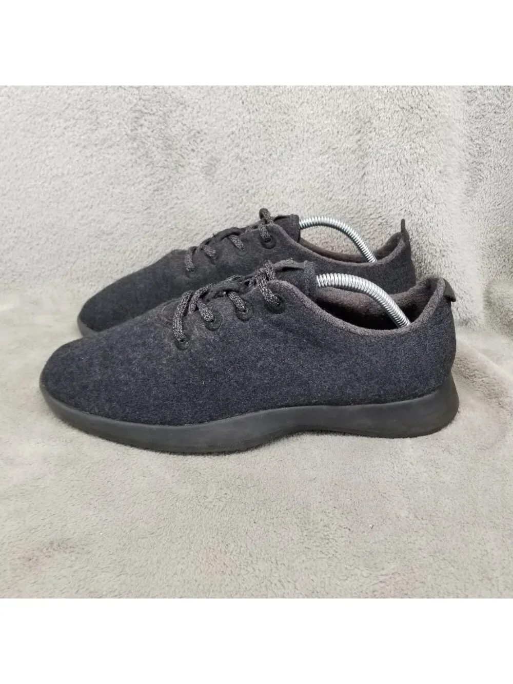 Allbirds Shoes Mens Size 10 The Wool Runners Black Merino Wool Sneakers *Read*